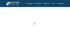 Desktop Screenshot of novumpartners.com